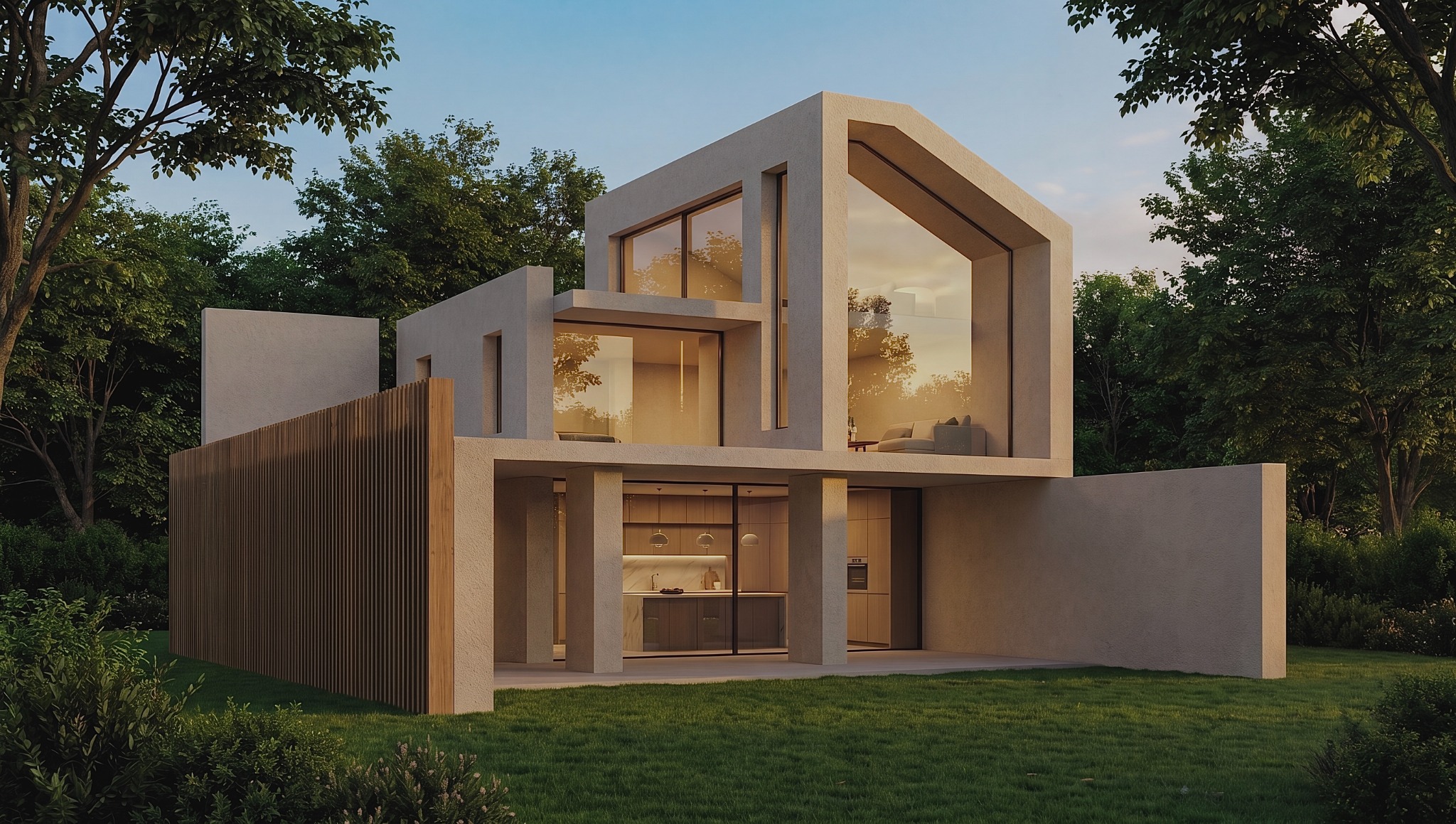 Didim villa dış tasarım projesi